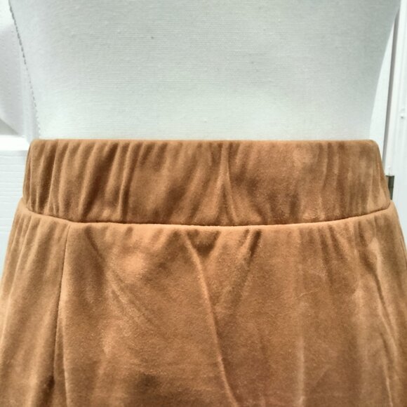 Faux Suede Midi Skirt by American West, Size Medium, NWT - Picture 3 of 13